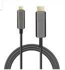 Infobit 10M USB-C to HDMI 4K60 Active Optical Cable – Type-C to HDMI Male, Audio/Video Only