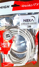 NEXA 3M CAT6 copper patch cord with RJ45 connectors