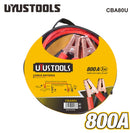 Uyustools CBA80U Booster Cable 800A – Heavy-Duty  Jump Starter Cable – 20ft Thick Copper Wire – Insulated All-Weather Clamps for Cars, Trucks, SUVs – Reliable Emergency Battery Booster