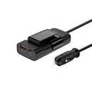 Budi CC069B 118W PD + QC Car Charger – High Power Dual Fast Charging Car Adapter with Power Delivery and Quick Charge Support for Smartphones, Tablets and USB Devices