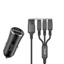 Budi CC627T3 17W 5V 3.4A Car Charger – Dual USB Fast Charging Adapter for Smartphones, Tablets and USB Powered Devices
