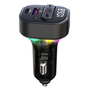 Budi CCT06B 36W Sound Charge Bluetooth Transmitter – Dual Function Wireless Audio Adapter with Fast Charging for Car and Home Use