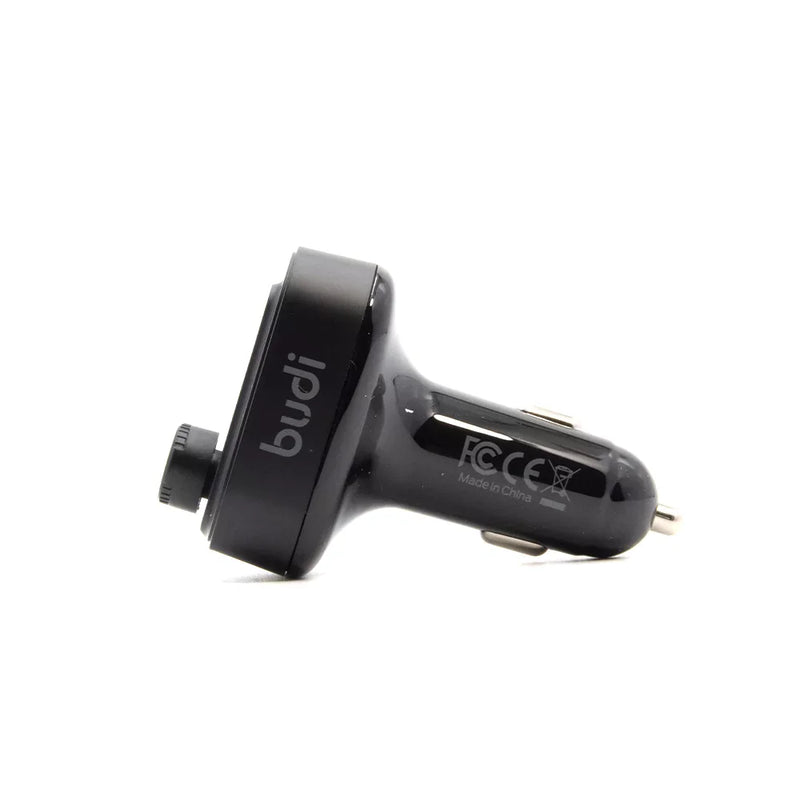 Budi CCT19B 42W FM Bluetooth Car Transmitter Modulator with LCD Display