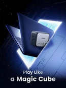 UGREEN DigiNest Cube Power Strip (3 AC outlets + 65W 2A2C) - CD268