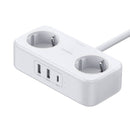 UGREEN DigiNest Life (2 AC outlets + 30W 2A1C) Power Strip - CD280