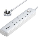 UGREEN 30W 3 AC Power Strip with Master Switch (2A1C) - CD286