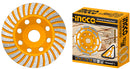 Ingco CGW011151 Segmented Diamond Cup Turbo Grinding Wheel