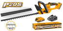 Ingco CHTLI20461 20V Lithium-Ion Hedge Trimmer