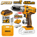 Ingco CIDLI201452  Lithium-Ion Impact  Cordless Drill