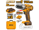 Ingco CIDLI20605 20V li-ion cordless brushless impact drill 70Nm