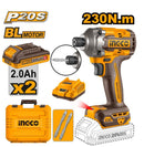 Ingco CIRLI2023 20V Li-Ion Cordless Impact Driver – Compact High-Torque Power Tool