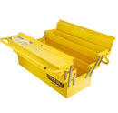 Uyustools CJH520 20” Metal Tool Box - Durable Steel Storage, Heavy Duty Design, Portable Organizer for Tools, Workshop & Garage Use
