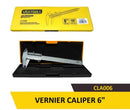 Uyustools CLA006 6’’ Vernier Caliper – Precision Measuring Tool, Stainless Steel, Metric & Inch Scale, Durable Engineering Gauge