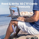 Ugreen CM195 Multifunction 7 in 1 Hub Adapter, USB-C To USB 3.0 (2 port) + USB-C + 4K HDMI + SD &amp; TF Card reader + PD Converter (UG- 15214)