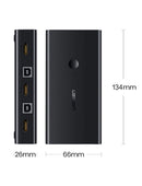 Ugreen CM200 Switcher HDMI KVM and USB 2 In 1 Out Ultra HD Switch Box (UG- 50744)