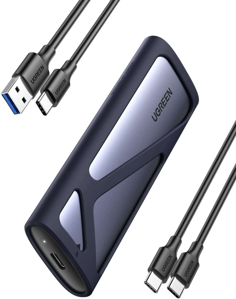 UGREEN M.2 SATA SSD Enclosure with 2 in 1 USB-C and USB-A Interface - CM353