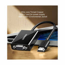 Ugreen CM611 HDMI Male to VGA Female Converter 0.15 Meter Adapter (UG- 90813)