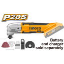 Ingco CMLI2001 Lithium -Ion  Multitool 20V 