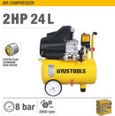 Uyustools CMP24U Electric Air Compressor 24 Litres – High-Performance Portable Electric Compressor for Car Tires, Home Garage, and Industrial Use with Fast Inflation and Durable Motor