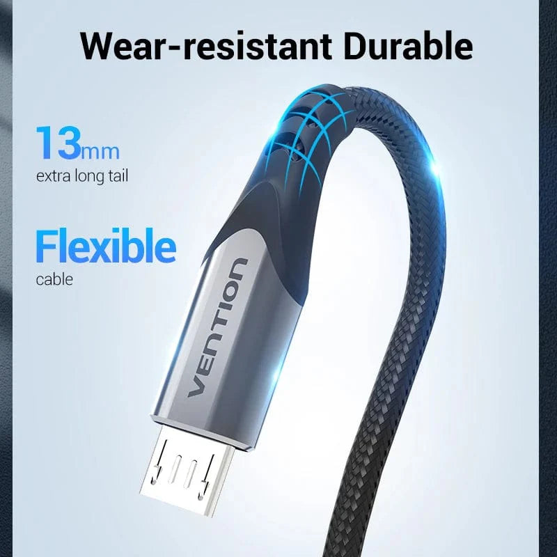 Vention COLBG USB 2.0 A Male to Micro USB Male 3A Cable - 1.5M