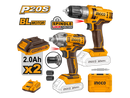 Ingco COSLI230702 Li-Ion Cordless 2Pcs Combo Kit