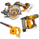 Ingco COSLI240683 20V Li-Ion Cordless Power Tool Combo Kit – 3pcs Set-2.0AH & 4.0AH