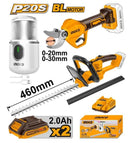 Ingco COSLI240688 3PCS 20V Li-Ion Cordless Power Tools Combo Kit – 2.0AH