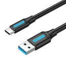 Vention COZBF USB 3.0 A to USB Type C Cable 3A 1M, PVC Type