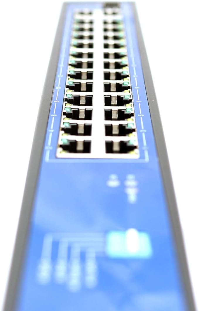 CP Plus 24 Port AI PoE Switch  (CP-ANW-HP24G2F1-25)