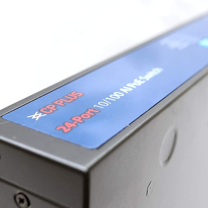 CP Plus 24 Port AI PoE Switch  (CP-ANW-HP24G2F1-25)