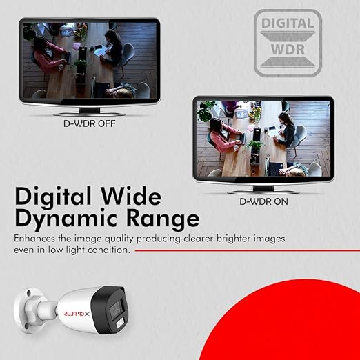 CP PLUS CP-GPC-TA24PL2-SE-0360 2.4MP Full Color Guard+ Bullet Outdoor Security Camera