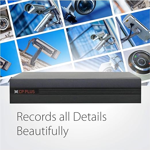 CP PLUS 8 Ch. H.265 Network Video Recorder (CP-UNR-108F1)