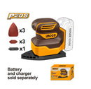  Ingco CPSLI2014 20V Cordless Palm Sander – Compact High-Speed Finishing Sander for Smooth Wood & DIY Projects 