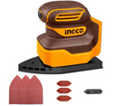  Ingco CPSLI2014 20V Cordless Palm Sander – Compact High-Speed Finishing Sander for Smooth Wood & DIY Projects 