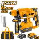 Ingco CRHLI22012 Lithium I-on Rotary Hammer 20V