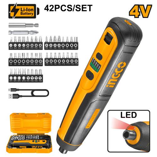 Ingco CSDLI0406 Lithium-Ion cordless screwdriver