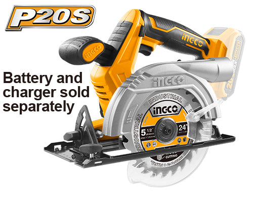 Ingco  CSLI1401 Lithium-Ion Circular Saw 20V