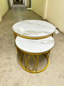 2 in 1 Marble Coffee Table