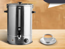 CATERINA CT/114 20L Electric Tea Urn Water Boiler – Fast Heating, Clear Water Level Indicator, Energy Efficient, Durable Stainless Steel Design, Perfect for Home, Office & Commercial Use