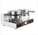 CATERINA CT/281 Double Head Waffle Maker – Quick Heating, Non-Stick Plates, Adjustable Temperature, Easy-to-Use, Perfect for Home, Office & Small Cafes