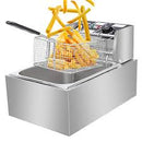 Ramtons CT/673 Single Tank Fryer – Efficient Deep Frying, Durable Build, Precise Temperature Control, Ideal for Home, Office & Commercial Kitchens