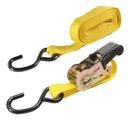 Uyustools CUC401 Ratchet Tie Down 4.5M x 1" – 4 Pcs Set – Heavy Duty Polyester Straps – 0.35 Ton Rated Working Load – 0.7 Ton Max Break Strength - 2" x 6M Option Available - for Securing Loads 