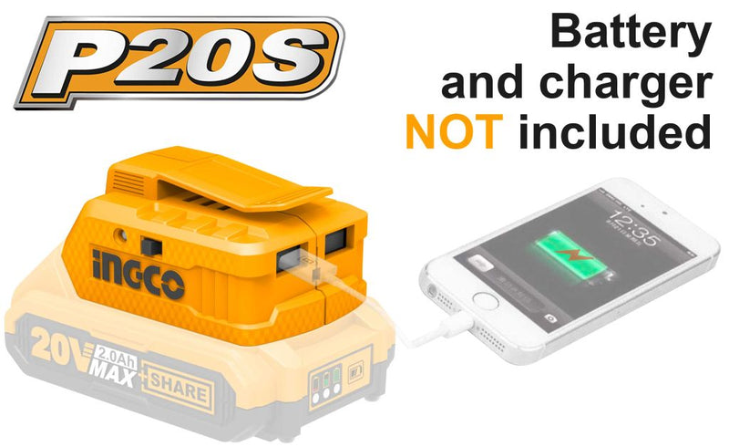 Ingco CUCLI2001 Lithium-Ion Usb-A Charger