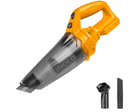 Ingco CVLI201261 20V Lithium-Ion Cordless Handheld Vacuum Cleaner (Body Only) – Lightweight Portable Vacuum for Car, Bench & Table 