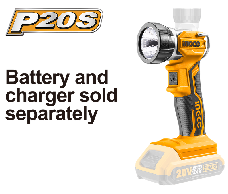 Ingco  CWLI2001 Lithium-Ion Work Lamp