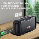 Cyboris X10 120w four speaker cool high-power Bluetooth 5.3 speaker CSB portable card portable subwoofer