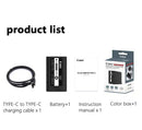Caisi CS-AG-VBR105 Battery with USB-C / USB-ports for Panasonic Camcorders – Reliable power solution that ensures extended recording time and convenient charging for uninterrupted filming
