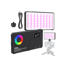 Caisi CS-L-C02 RGB LED Light Panel – Professional Adjustable Lighting Panel for Photography, Video Production, Streaming, and Studio Applications