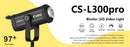 Caisi CS-L300 Pro 300W Bicolor LED Video Light – Professional High Power Studio Lighting for Video Production, Photography, Broadcasting, and Film Applications