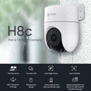 EZVIZ H8c 2K Outdoor Security Camera